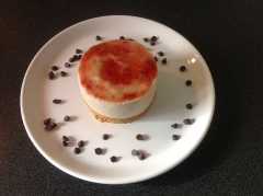 Cheesecake poire et fraise - C'Végétal