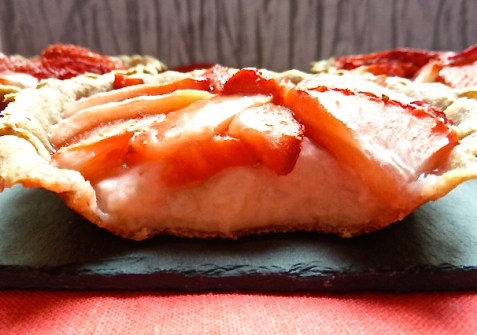 Tartelettes aux fraises et crème vanille - C'Végétal