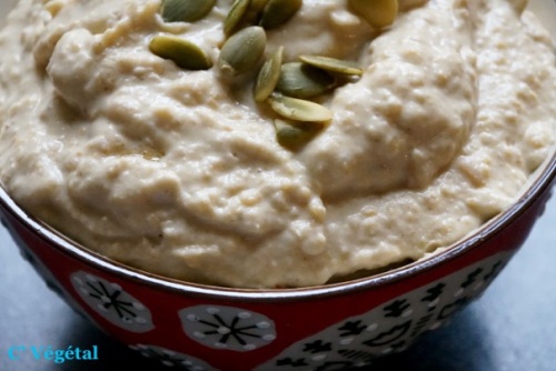 Crème de pois chiche ultra-onctueuse - C'Végétal