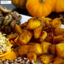 Courge butternut sautée au cumin // Stir-fried butternut squash with cumin - C'Végétal