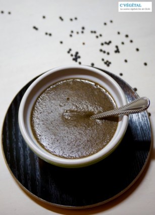 Potage de lentilles beluga : Beluga lentil soup - C'Végétal