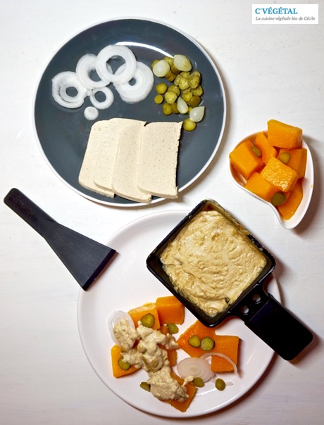 Raclette réinventée en mode végane et léger - C'Végétal