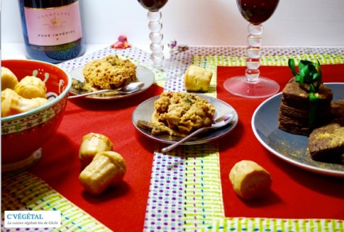 Champagne et petits desserts - C'Végétal