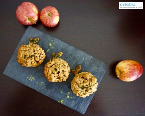 Crumble pomme-cannelle 