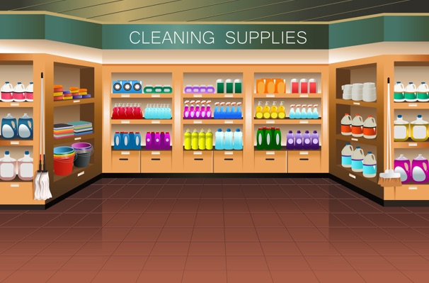 Cleaning supplies