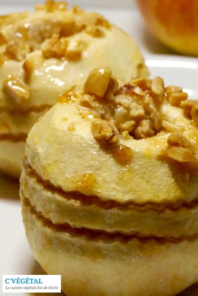 Pommes au four au beurre de cacahuète // Baked apples with peanut butter - C'Végétal