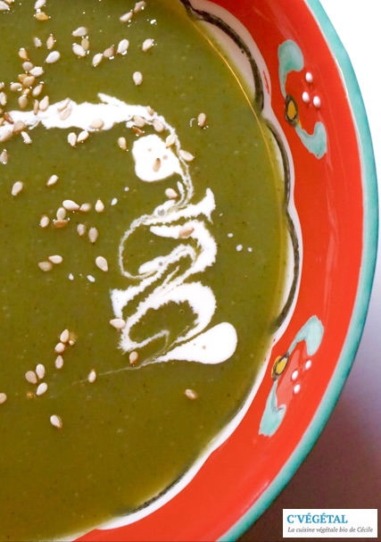 Potage de courgettes au panais // Zucchini and parsnip soup - C'Végétal