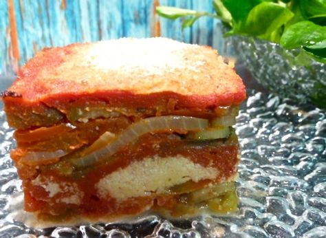 Fondant d'aubergines à la parmesane