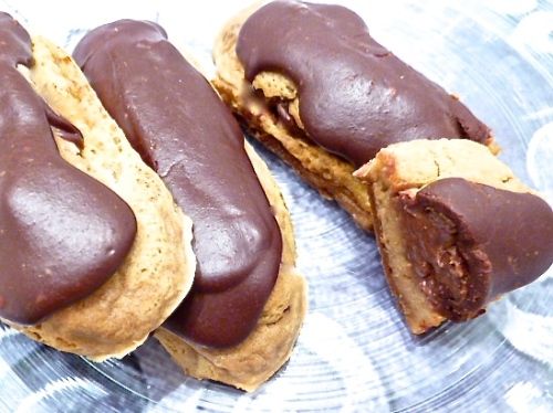 Eclairs au chocolat végétaliens