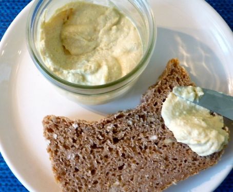 Crème de bleu végétal